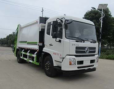 6CBM xe tải rác rưởi máy nén rác Dong Feng
