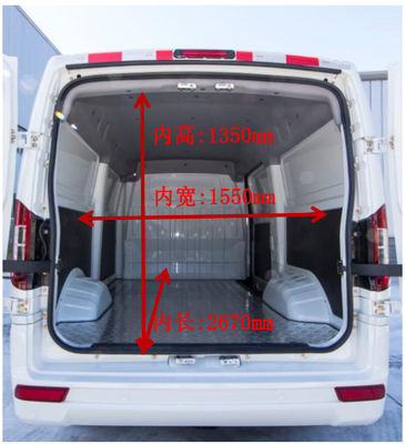 11 chỗ ngồi Mini Dongfeng Electric Van 30kw 70kw Động cơ