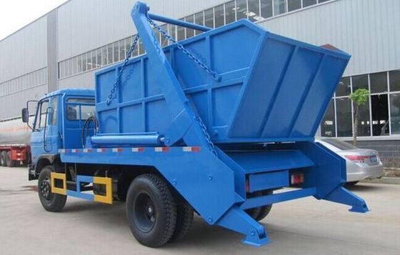 Dongfeng Front Loader Dump Truck Thùng rác Thùng rác 8CBM