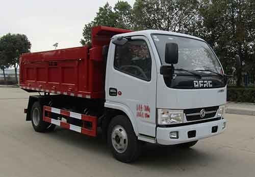 Euro V thùng rác dump xe tải tải phía trước 81kw 110hp