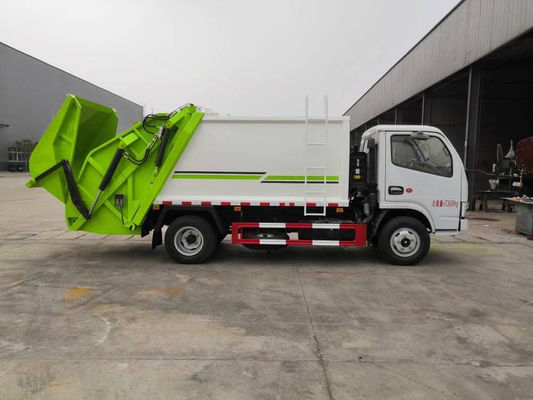 Xe tải xả rác diesel thắt bét thùng gắn 110km / h