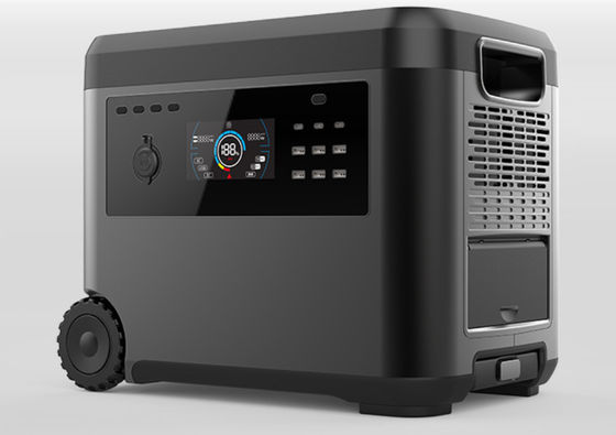 Ứng dụng sạc nhanh Lithium Đường điện di động Lifepo4 Máy phát năng lượng mặt trời 2000w