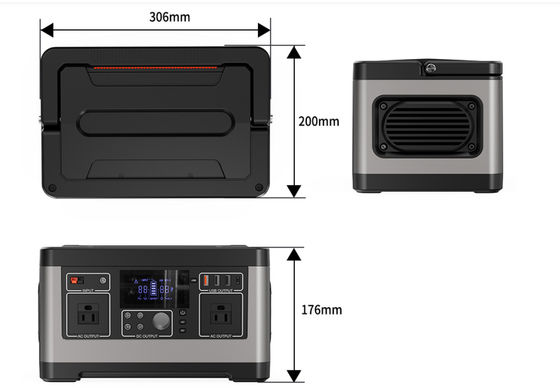 500W 520Wh Lithium Ion Battery Generator Nhà máy điện OEM