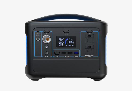 600W Lifepo4 pin pin pin năng lượng mặt trời Lithium Generator cho cắm trại ngoài trời