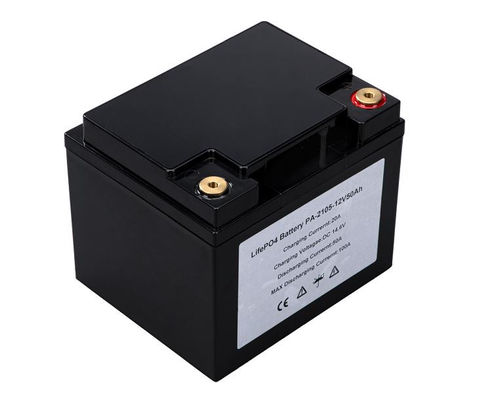 Chu kỳ sâu 12V 50AH pin lưu trữ năng lượng Lifepo4 pin lithium